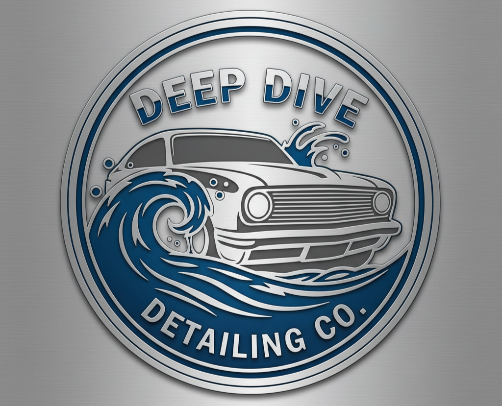 Deep Dive Detailing Co. logo